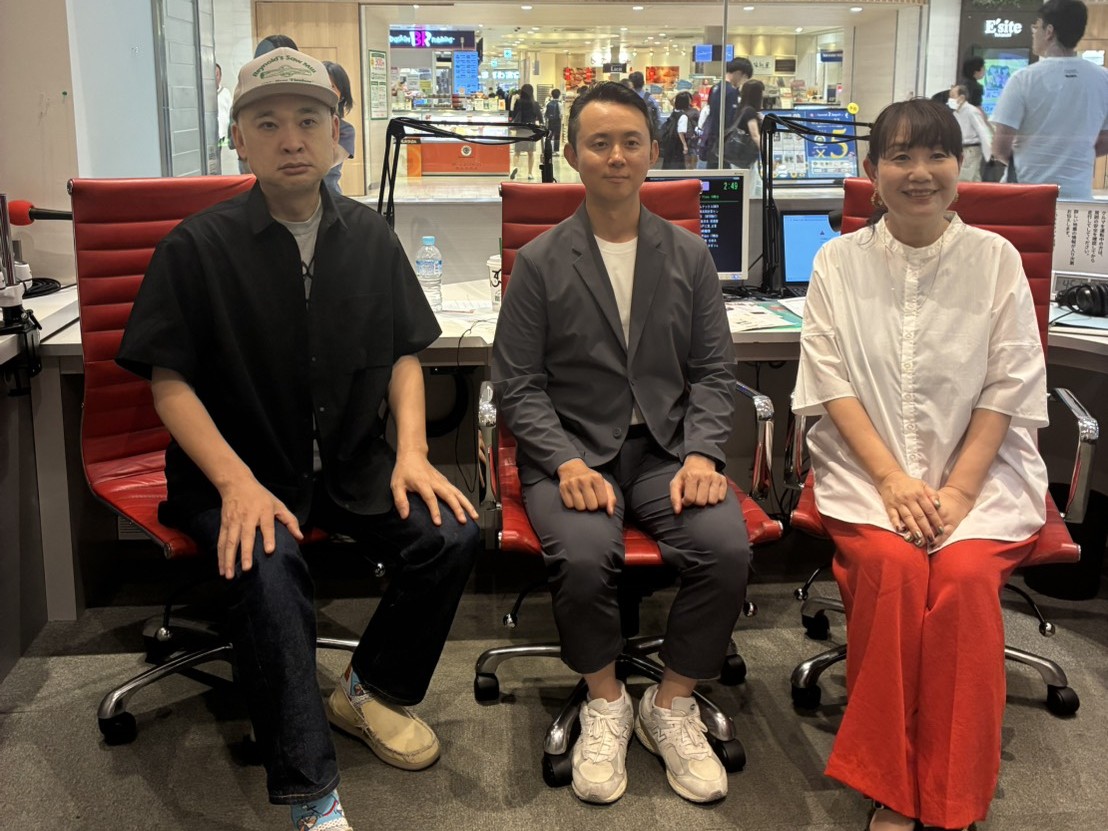 ラジオ高崎『Air Place』に出演の様子